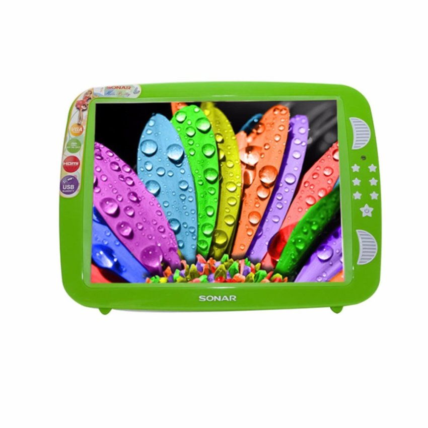 Sonar LED TV 15 นิ้ว Hello Pretty รุ่น LV-40D7M (สีเขียวพาสเทล) ผ่อน 0% นาน 10 เดือน