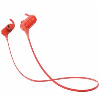 Sony หูฟัง Bluetooth/Sport/Extra Bass รุ่น MDR-XB50BS (Red)ประกันศํูนย์ Sony 1ปี