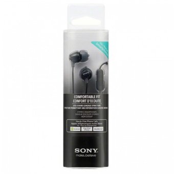 Sony Original MDR-EX15AP EX Monitor Headphones (Retail Box) - Black