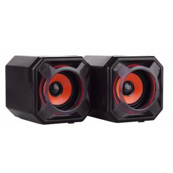 ประเทศไทย ลำโพง คอมเสียงสเตริโอ Speaker Gearmaster GMS-021 RED (LEVEL)