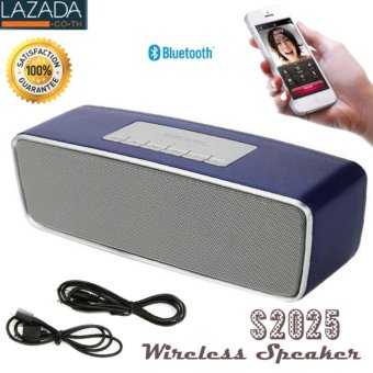 ลำโพงบลูทูธ เบสหนักแน่น Speaker Wireless Bass Bluetooth รุ่น S2025 High quality wireless Bluetooth speaker Surround sound Subwoofer Home theater HIFI Bluetooth speaker