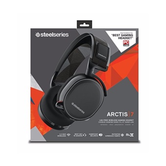 ราคา SteelSeries Arctis 7 Wireless Gaming Headset - DTS 7.1 Surround (Black)