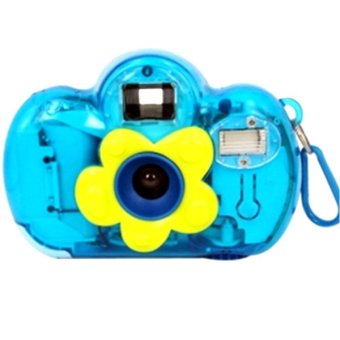 Super Shop กล้องดอกไม้เจลลี่ รุ่น JC-FL-BL-2 - สีน้ำเงิน