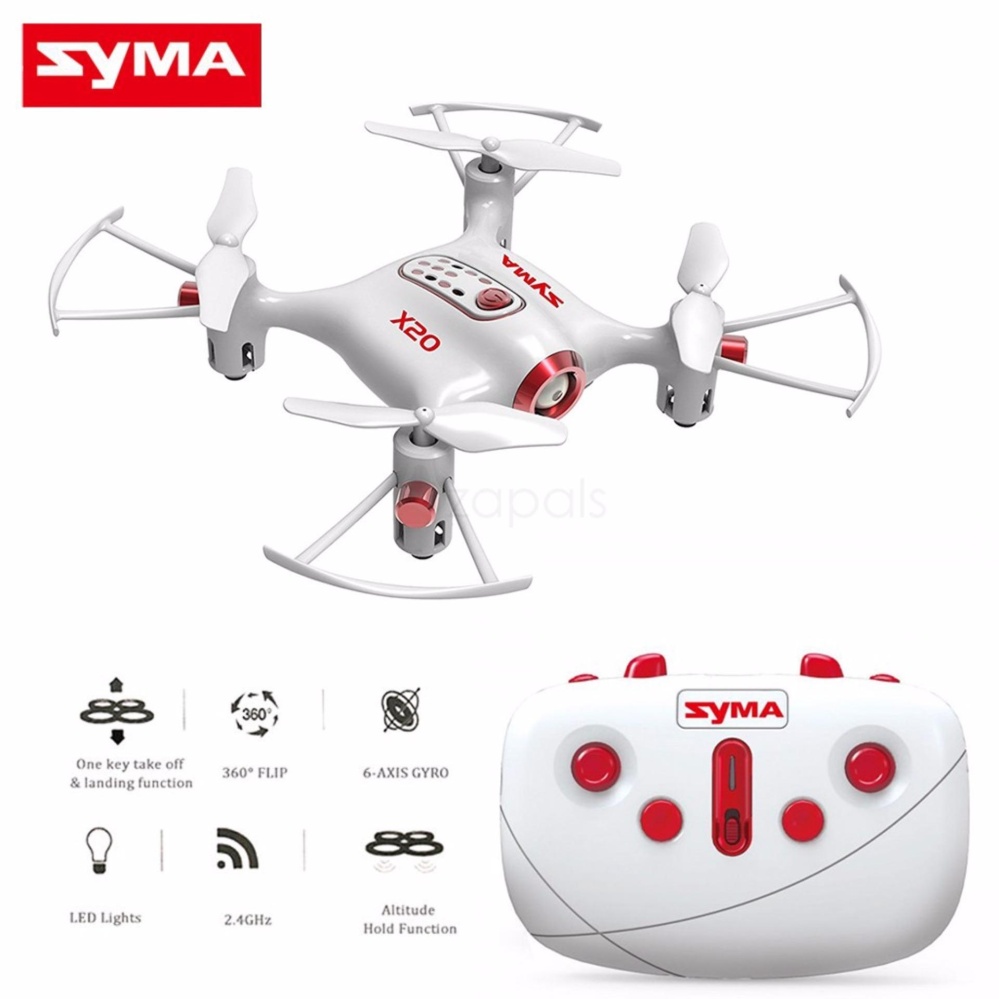 โดรนบังคับ SYMA X20 Pocket Drone บินตลังกาได้ มีรีโมท ไม่มีกล้อง โดรนบังคับ SYMA X20 Pocket Drone บินตลังกาได้ มีรีโมท ไม่มีกล้อง
