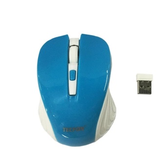 ซื้อ/ขาย เมาส์ไร้สาย TECFON Mouse Wireless - T8 (Blue)