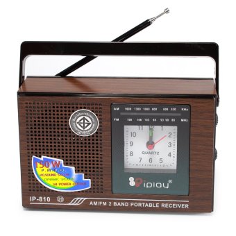 Telecorsa เครื่องเล่นวิทยุ AM/FM รุ่น IP-810 (20) (Brown)