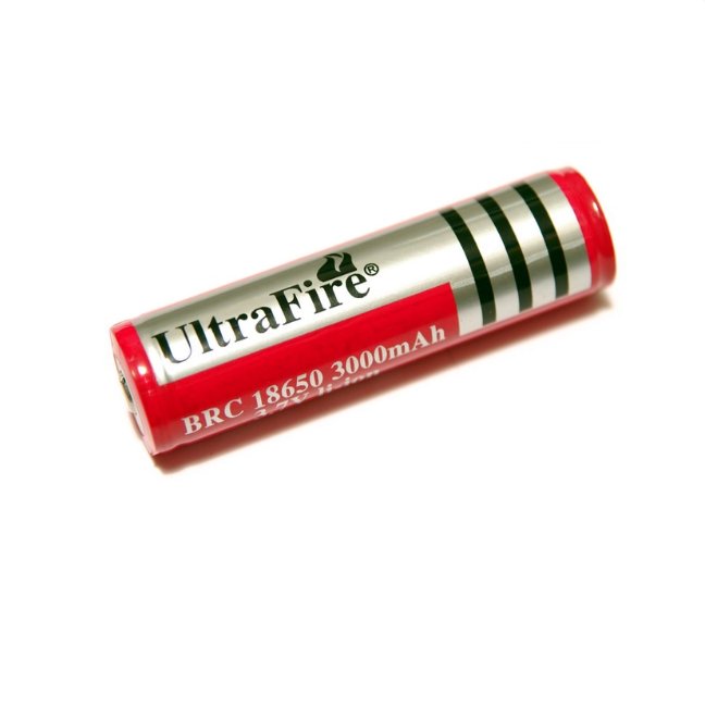 Ultrafire igootech Ultrafire ถ่านชาร์ต รุ่น UltraFire 18650 3.7V 3000 mAh (สีแดง) Ultrafire igootech Ultrafire ถ่านชาร์ต รุ่น UltraFire 18650 3.7V 3000 mAh (สีแดง)
