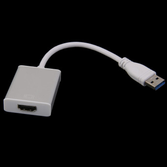 USB 3.0 to HDMI HDTV Adapter Cable External Graphics Card forWindows 7-10 USB 3.0 to HDMI HDTV Adapter Cable External Graphics Card forWindows 7-10