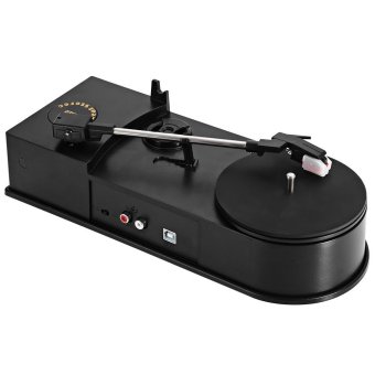 USB Mini Phonograph Turntable (Black)