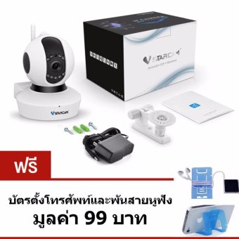 VStarcam C23S กล้องวงจรปิด IP camera HD1080P 2.0 MP แถมฟรี บัตรตั้งโทรศัพท์ปและพันสายหูฟัง VStarcam C23S กล้องวงจรปิด IP camera HD1080P 2.0 MP แถมฟรี บัตรตั้งโทรศัพท์ปและพันสายหูฟัง