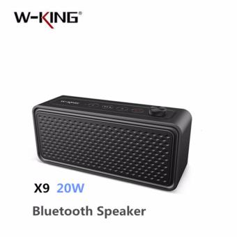 ลำโพงบลูทูธ W-King X-Bass 20W Bluetooth speaker รุ่น X9 - สีดำ รับประกัน 1 ปี