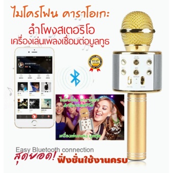 ไมค์โครโฟนพกพา รุ่น WS-858 เครื่องเล่นคาราโอเกะ บลูทูธ ไร้สาย ไมโครโฟนคอนเดนเซอร์ ลำโพงสเตอริโอ ในตัวเดียว ไมค์โครโฟนพกพา รุ่น WS-858 เครื่องเล่นคาราโอเกะ บลูทูธ ไร้สาย ไมโครโฟนคอนเดนเซอร์ ลำโพงสเตอริโอ ในตัวเดียว