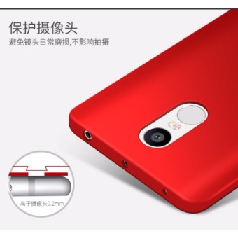 Xiaomi Redmi 4x เคสเนื้อ PC ไม่กัดขอบเครื่องสีแดง ดำ น้ำเงิน Redmi4x B July 2018 - 4 Xiaomi Redmi 4x เคสเนื้อ PC ไม่กัดขอบเครื่องสีแดง ดำ น้ำเงิน Redmi4x B - 4
