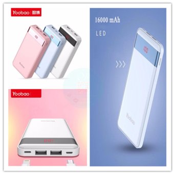 ขายด่วน Yoobao พาวเวอร์แบงค์ 16000 mAh รุ่น P16 Pro ขายด่วน Yoobao พาวเวอร์แบงค์ 16000 mAh รุ่น P16 Pro