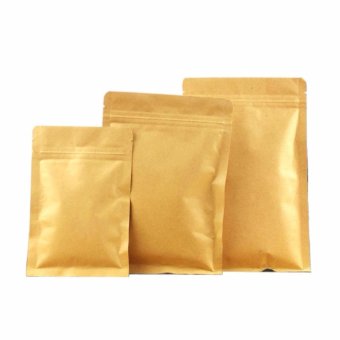 ขนาด 10x15 ซม. Siam Packing ถุงคราฟท์ ซิปล็อค ก้นแบน (แพ็ค 100 ใบ) ขนาด 10x15 ซม. Siam Packing ถุงคราฟท์ ซิปล็อค ก้นแบน (แพ็ค 100 ใบ)