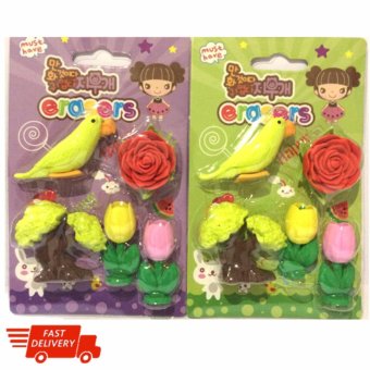 ยางลบแฟนซี แพ็ค 2 ชิ้น ยางลบแฟนซี แพ็ค 2 ชิ้น