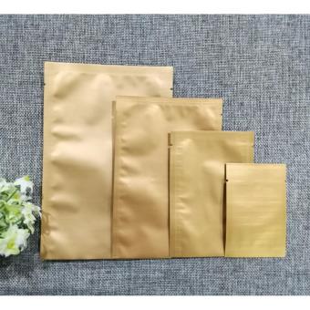 ขนาด 9x13 ซม. Siam Packing ซองฟอยล์ซีล 3 ด้าน สีทองด้าน (แพ็ค100ใบ) ขนาด 9x13 ซม. Siam Packing ซองฟอยล์ซีล 3 ด้าน สีทองด้าน (แพ็ค100ใบ)