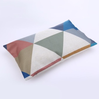 Creative Plaid Pattern Thick Cotton Pillowcases 30 X 50 Waistpillowcases - Intl June 2018 - 4 Creative plaid pattern thick cotton pillowcases 30 x 50 waistpillowcases - intl - 4