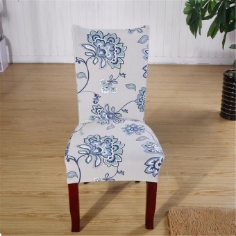 ขอเสนอ Dining Room Wedding Banquet Chair Covers Party Stretch Spandex Seat Decoration - intl ประกาศขาย Dining Room Wedding Banquet Chair Covers Party Stretch Spandex Seat Decoration - intl