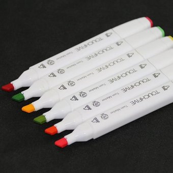 DualX TouchFive 60 Color Student Using Sketch Twin Marker Pen WithGift Set June 2018 - 3 DualX TouchFive 60 Color student using Sketch Twin Marker Pen WithGift Set - 3