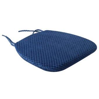 Getagift เบาะรองนั่ง Memory Foam เพื่อสุขภาพ Chair Cushion Design(สีน้ำเงิน) Getagift เบาะรองนั่ง Memory Foam เพื่อสุขภาพ Chair Cushion Design(สีน้ำเงิน)