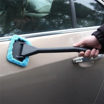 ดูภาพ HappyLife 1Pc Windown Brush Wiper Fast Easy Clean Car Auto CleanerWithcleancloth Pad เพิ่มเติม HappyLife 1Pc Windown Brush Wiper Fast Easy Clean Car Auto CleanerWithcleancloth Pad