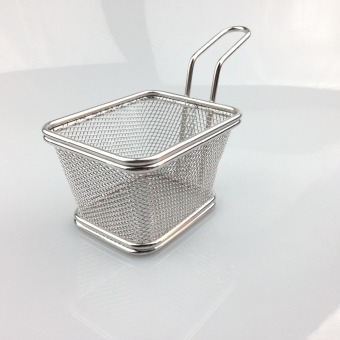Hot Sale Chips Mini Fry Baskets Stainless Steel Fryer Basket Strainer Serving Food Presentation Cooking Tool French Fries Basket - Intl May 2018 - 4 Hot Sale Chips Mini Fry Baskets Stainless Steel Fryer Basket Strainer Serving Food Presentation Cooking Tool French Fries Basket - intl - 4