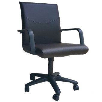 Inter Steel เก้าอี้สำนักงาน รุ่น Office Chair01 (เบาะหนังสีน้ำตาลล้วน ) Inter Steel เก้าอี้สำนักงาน รุ่น Office Chair01 (เบาะหนังสีน้ำตาลล้วน )