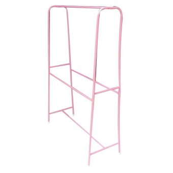 KK_Shopราวตากผ้าโครงเหล็ก รุ่นA-Jumbo - (สีชมพู) ขาย KK_Shopราวตากผ้าโครงเหล็ก รุ่นA-Jumbo - (สีชมพู)