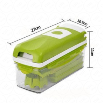 LOV Nicer Dicer Plus ชุดอุปกรณ์หั่นผักผลไม้ เครื่องหั่นผักผลไม้ เครื่องสไลด์ผักผลไม้ ชุดสไลซ์ผักผลไม้ หั่น ปอก สับ ฝาน 12 ชิ้น May 2018 - 2 LOV Nicer Dicer Plus ชุดอุปกรณ์หั่นผักผลไม้ เครื่องหั่นผักผลไม้ เครื่องสไลด์ผักผลไม้ ชุดสไลซ์ผักผลไม้ หั่น ปอก สับ ฝาน 12 ชิ้น - 2