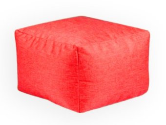 New Brand บีนแบคสี่เหลี่ยมเล็ก ขนาด 40x40x40 cm (สีแดง) New Brand บีนแบคสี่เหลี่ยมเล็ก ขนาด 40x40x40 cm (สีแดง)