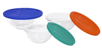 เปรียบเทียบราคา Pyrex ชุดชามผสมอาหารพร้อมฝา 6 ชิ้น รุ่น P-00-1071025 (สีเขียว/ส้ม/น้ำเงิน) โปรโมชั่นพิเศษ Pyrex ชุดชามผสมอาหารพร้อมฝา 6 ชิ้น รุ่น P-00-1071025 (สีเขียว/ส้ม/น้ำเงิน)