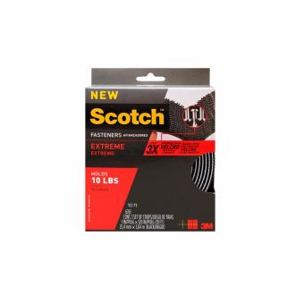 Scotch® RF6761 เทปหนามเตย dual lock ชนิดม้วน 1นิ้วx10ฟุตแรงยึดติดสูง สีดำ RF6761 SCOTCH EXTREME FASTENERS BLACK 1 IN X 10FT Scotch® RF6761 เทปหนามเตย dual lock ชนิดม้วน 1นิ้วx10ฟุตแรงยึดติดสูง สีดำ RF6761 SCOTCH EXTREME FASTENERS BLACK 1 IN X 10FT