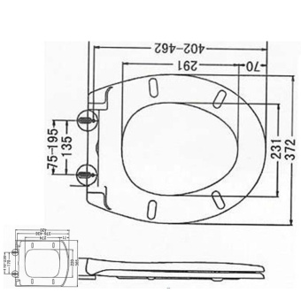 Toilet Seat Slow-Close Molded O thick ring Toilet Seat cover Easy Clean - intl Toilet Seat Slow-Close Molded O thick ring Toilet Seat cover Easy Clean - intl