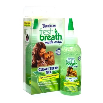 Tropiclean fresh breath Clean Teeth Gel 4 fl oz