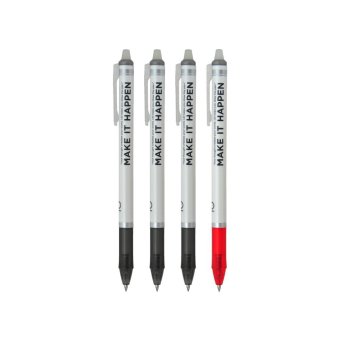 UD PENS ปากกา Erasable sLim ปากกาลบได้ เจล 0.5 (สีดำ 3 ด้าม/แดง 1ด้าม) UD PENS ปากกา Erasable sLim ปากกาลบได้ เจล 0.5 (สีดำ 3 ด้าม/แดง 1ด้าม)