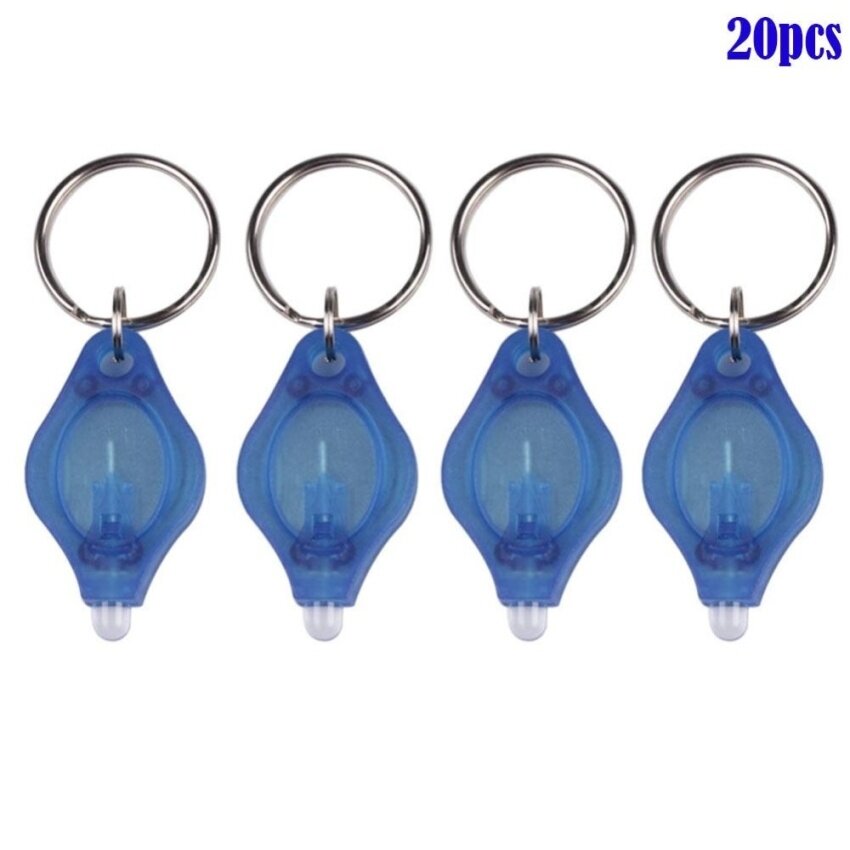 ดูภาพ 20 Pcs Bright Mini Keychain LED Light Flashlight Torch - intl เพิ่มเติม 20 Pcs Bright Mini Keychain LED Light Flashlight Torch - intl