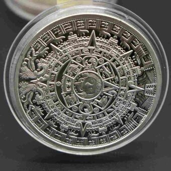 Art Collectible Gift Coin Virtual Money Mayan Aztec Souvenir Medal Physical - Intl July 2018 - 3 Art Collectible Gift Coin Virtual Money Mayan Aztec Souvenir Medal Physical - intl - 3