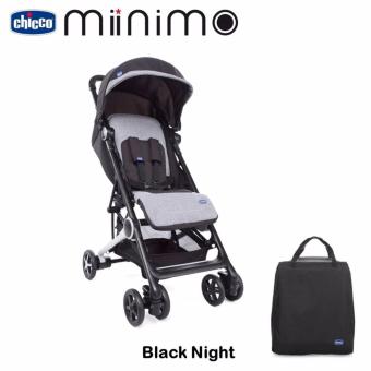 รถเข็นเด็ก Chicco Minimo Stroller สี Black Nigh