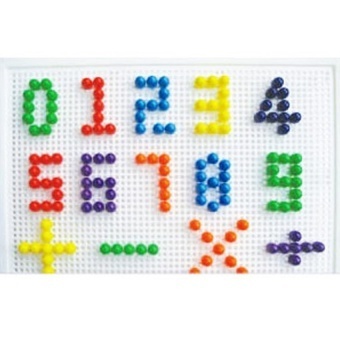 Creative Pegboard Mushroom Nails Jigsaw Puzzle Toy - intl Creative Pegboard Mushroom Nails Jigsaw Puzzle Toy - intl