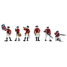 Safari Ltd. American Revolutionary War British Army โมเดลแบบแพ็คหลอด Safari Ltd. American Revolutionary War British Army โมเดลแบบแพ็คหลอด