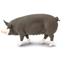 Safari Ltd. โมเดลสัตว์ Berkshire Pig Safari Ltd. โมเดลสัตว์ Berkshire Pig