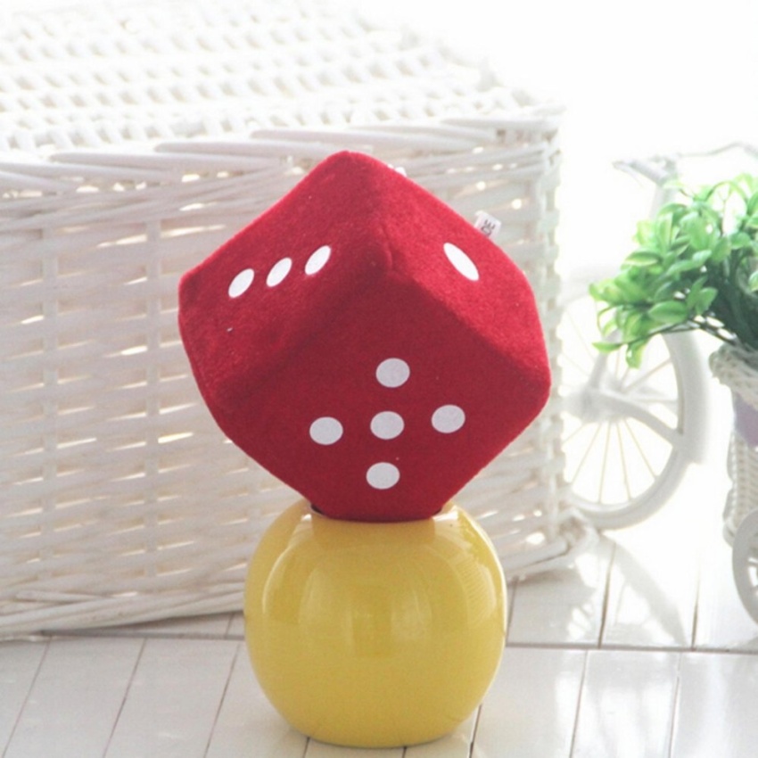 ดูภาพ Soft Dice Plush Toy Kids Activity Games Props Creative Party Toy Red 4cm - intl เพิ่มเติม Soft Dice Plush Toy Kids Activity Games Props Creative Party Toy Red 4cm - intl