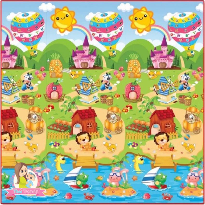ดูภาพ Thaitrendy แผ่นรองคลาน เสื่อรองคลาน ความหนา 0.5ซม. ขนาด 200x180ซม. เพิ่มเติม Thaitrendy แผ่นรองคลาน เสื่อรองคลาน ความหนา 0.5ซม. ขนาด 200x180ซม.