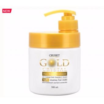 1ฟรี1 Cruset Gold Crystal Hair Repair Treatment ทรีทเม้นท์บำรุงผม ครูเซ็ทโกลด์ คริสตัล 500/60 ml. 1ฟรี1 Cruset Gold Crystal Hair Repair Treatment ทรีทเม้นท์บำรุงผม ครูเซ็ทโกลด์ คริสตัล 500/60 ml.