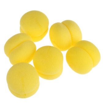 ซื้อ/ขาย 12pc Hair Balls Sponge Hair-Curler Soft Charming Rollers No Pins No Clips
