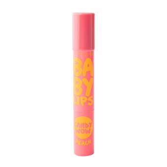 เมย์เบลลีน นิวยอร์ก เบบี้ ลิปส์ แคนดี้ ว้าว กลิ่นพีช 2 กรัม MAYBELLINE NEW YORK BABY LIPS CANDY WOW PEACH 2 g เมย์เบลลีน นิวยอร์ก เบบี้ ลิปส์ แคนดี้ ว้าว กลิ่นพีช 2 กรัม MAYBELLINE NEW YORK BABY LIPS CANDY WOW PEACH 2 g