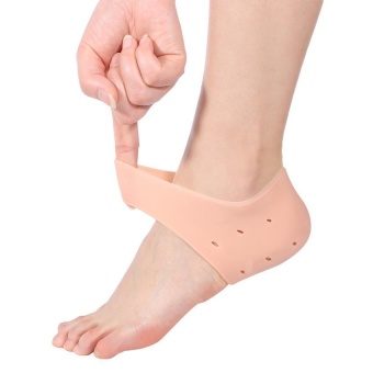 2PCS Silicone Moisturizing Gel Heel Pain Protective Foot SleevesAir Holes Flesh - intl 2PCS Silicone Moisturizing Gel Heel Pain Protective Foot SleevesAir Holes Flesh - intl