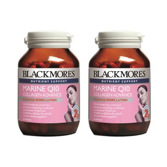 แบลคมอร์ส มารีน คิวเทน คอลลาเจน แอดวานซ์ แพ็คคู่ (60เม็ด)Blackmores Marine Q10 Collagen Advance Double Pack 60 tablets แบลคมอร์ส มารีน คิวเทน คอลลาเจน แอดวานซ์ แพ็คคู่ (60เม็ด)Blackmores Marine Q10 Collagen Advance Double Pack 60 tablets