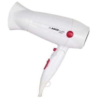 ราคา AIKOไดร์เป่าผมพกพา พับด้ามได้ ลมแรง เป่าร้อน/เย็น ได้1600 watt Hair Dryer
